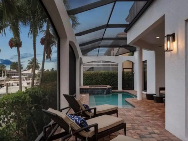 Impressive Five Bedroom  Coastal Retreat with Private Pool in Marco Island